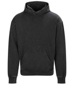 AWDis Vintage Washed Hoodie – Comfortable Eco-Friendly Hoodie by Just Hoods Washed Black 3XL