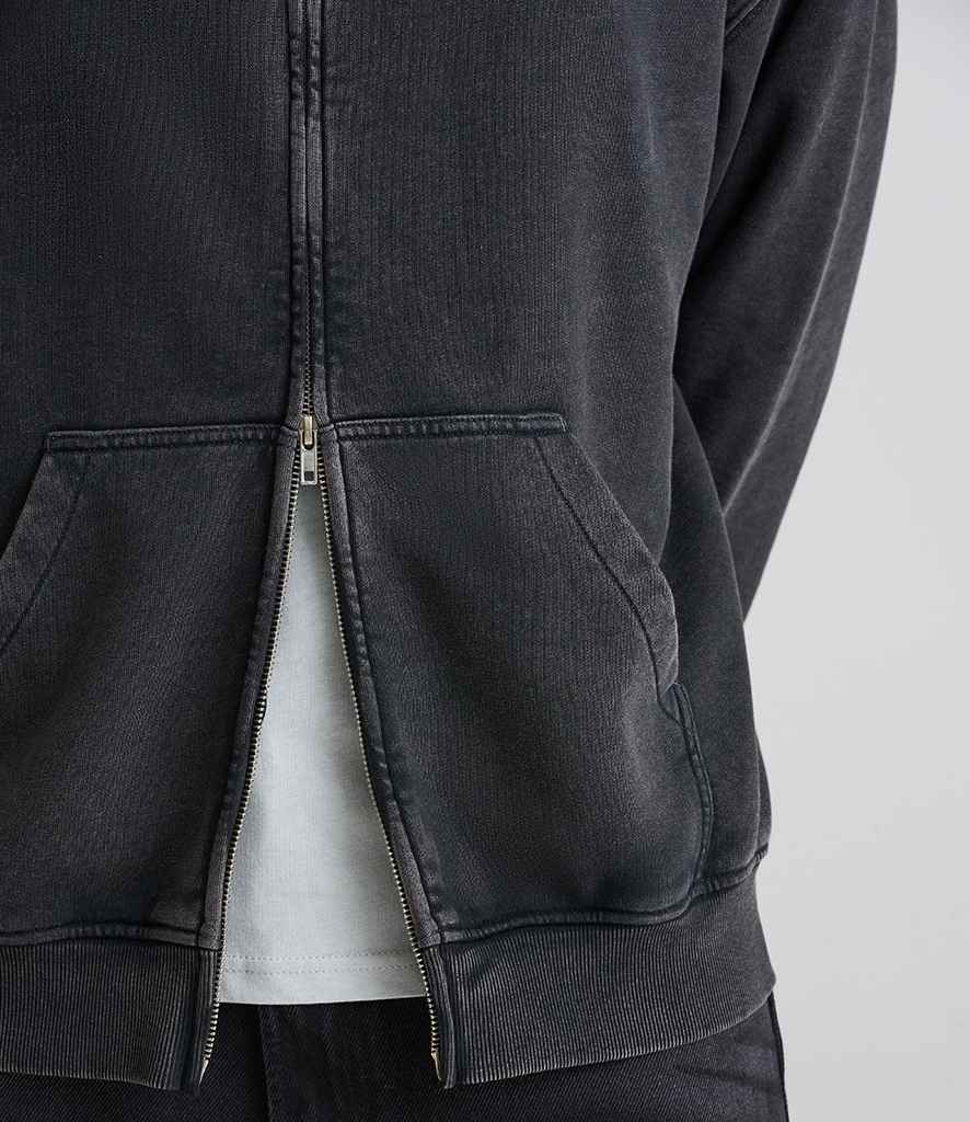 AWDis Vintage Washed Zoodie – Comfortable Eco-Friendly Hoodie from Just Hoods