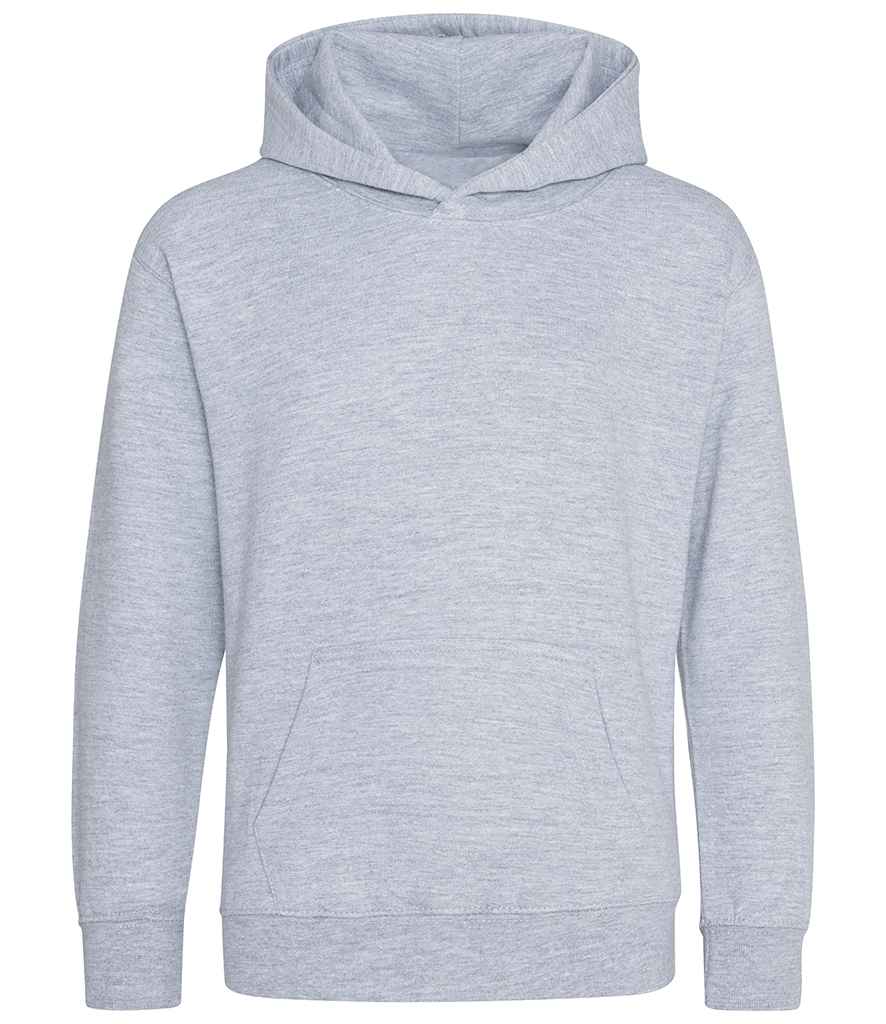 AWDis Kids Organic Hoodie – Soft, Sustainable Comfort for Children Heather Grey 1213