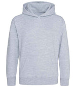 AWDis Kids Organic Hoodie – Soft, Sustainable Comfort for Children Heather Grey 1213