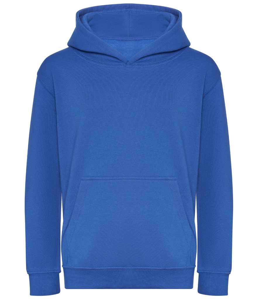 AWDis Kids Organic Hoodie – Soft, Sustainable Comfort for Children Royal Blue 1213