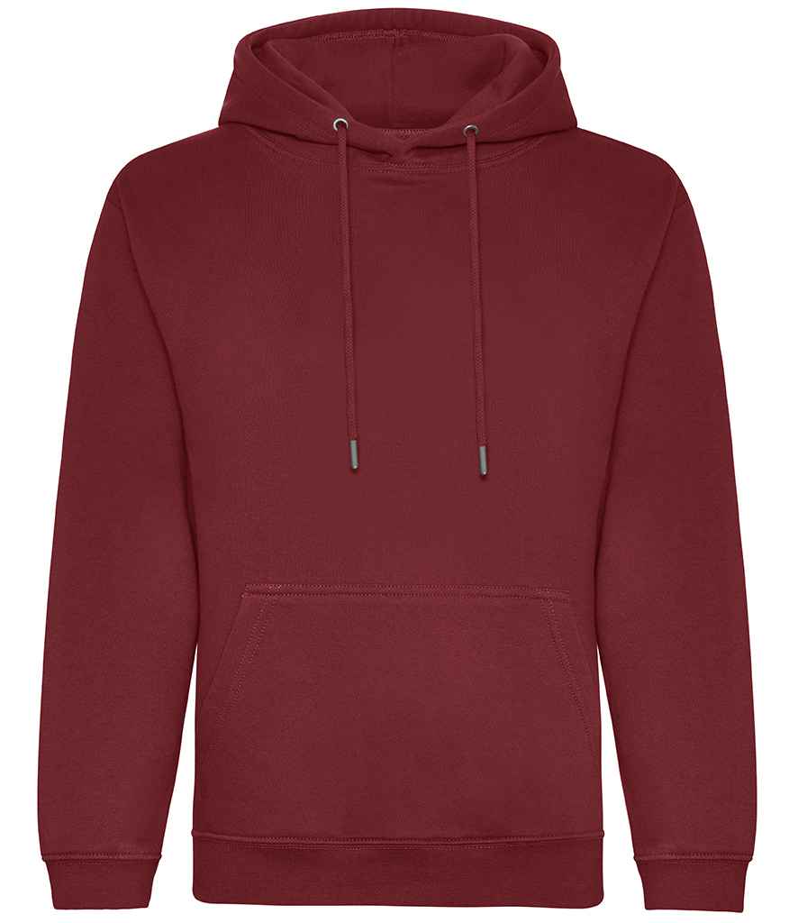 Organic Hoodie - AWDis Organic Hoodie by Just Hoods Burgundy 3XL