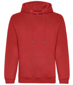 Organic Hoodie - AWDis Organic Hoodie by Just Hoods Fire Red 3XL