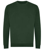 AWDis Unisex Organic Sweatshirt - Eco-Friendly Comfort by Just Hoods Bottle Green XXL