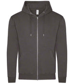 AWDis Organic Zoodie – Comfortable and Sustainable Hoodie from Just Hoods Charcoal XXL