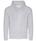 AWDis Organic Zoodie – Comfortable and Sustainable Hoodie from Just Hoods Heather Grey XXL
