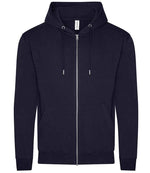 AWDis Organic Zoodie – Comfortable and Sustainable Hoodie from Just Hoods New French Navy XXL