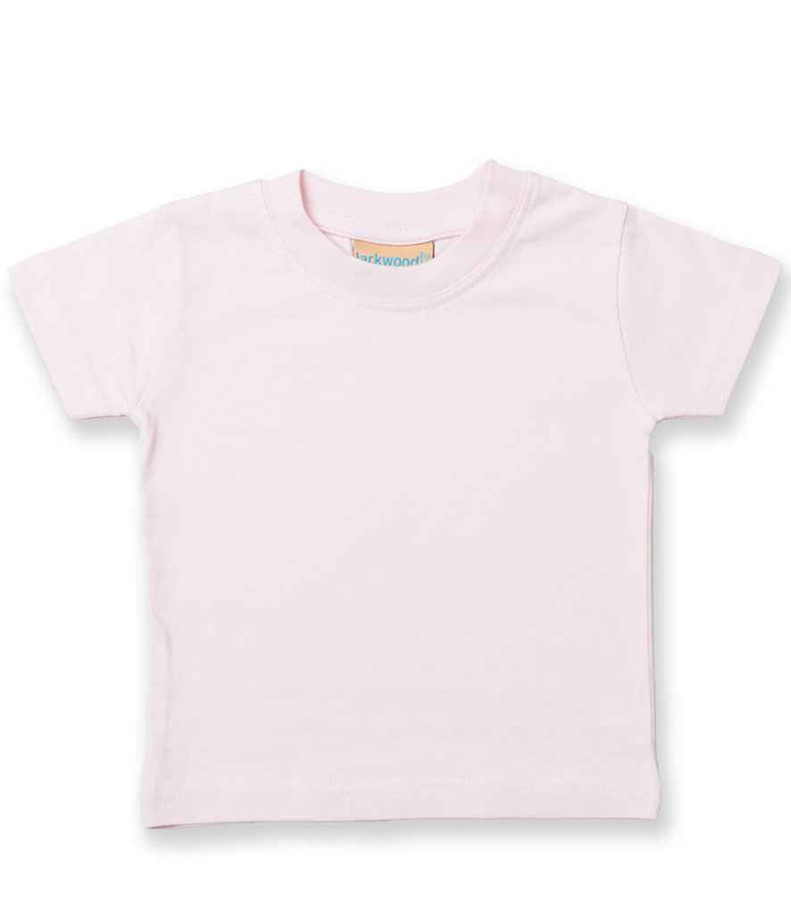 Larkwood Baby/Toddler T-Shirt – Quality Cotton Wear for Youngsters Pale Pink 0-6