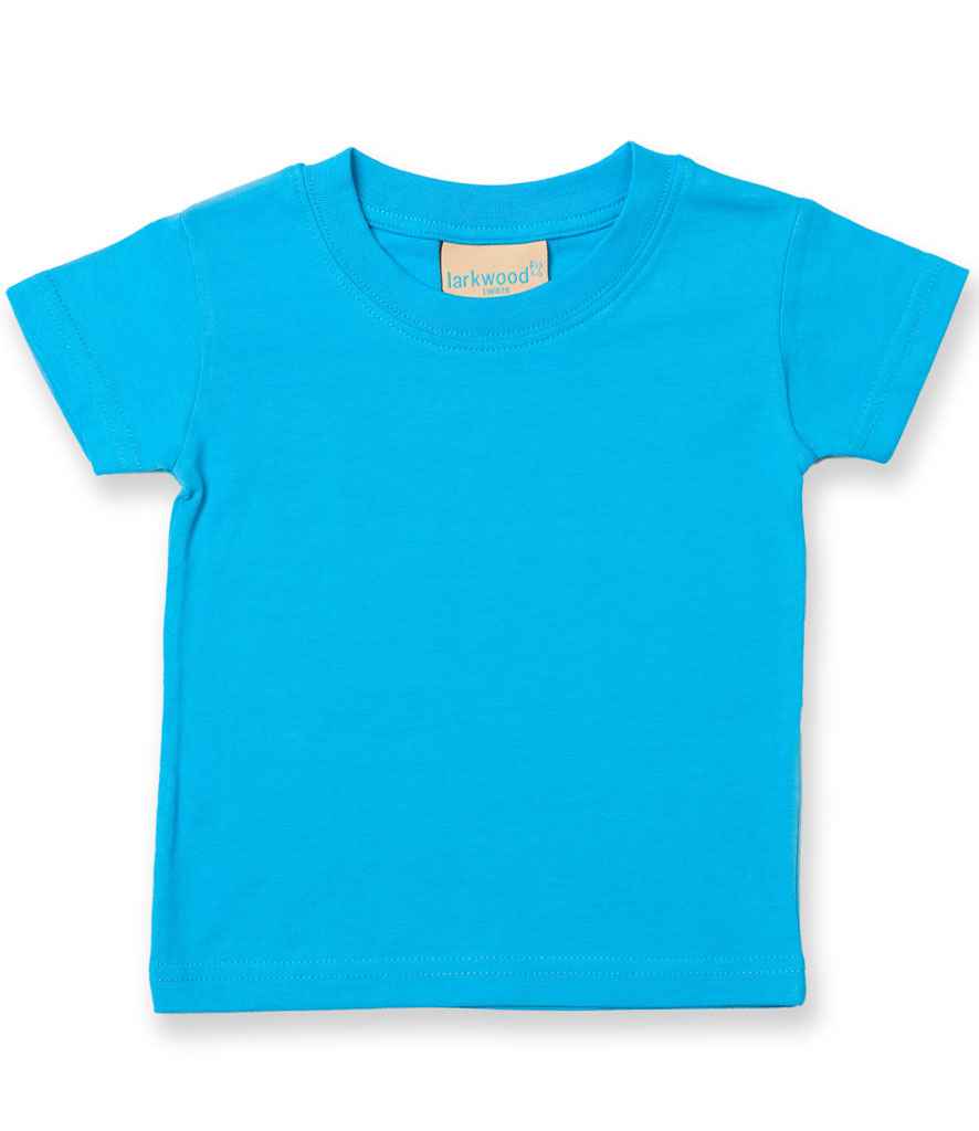 Larkwood Baby/Toddler T-Shirt – Quality Cotton Wear for Youngsters Turquoise Blue 3-4