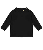 Baby Toddler Long Sleeve T-Shirt – Soft and Durable Black 6-12