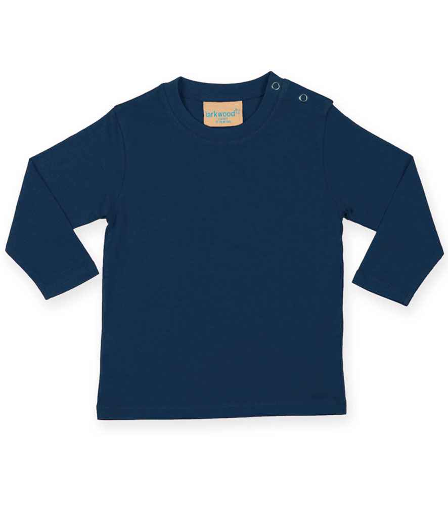 Baby Toddler Long Sleeve T-Shirt – Soft and Durable Navy 3-4