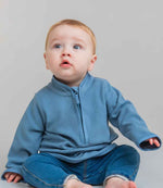 Larkwood Kids 1/2 Zip Lightweight Fleece – Lightweight Eco-Friendly Fleece for Children