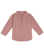 Larkwood Kids 1/2 Zip Lightweight Fleece – Lightweight Eco-Friendly Fleece for Children Soft Pink 0-6