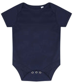 Larkwood Essential Short Sleeve Baby Bodysuit – Bulk Orders for Irish Businesses | Fou Tees Ireland Navy 1218