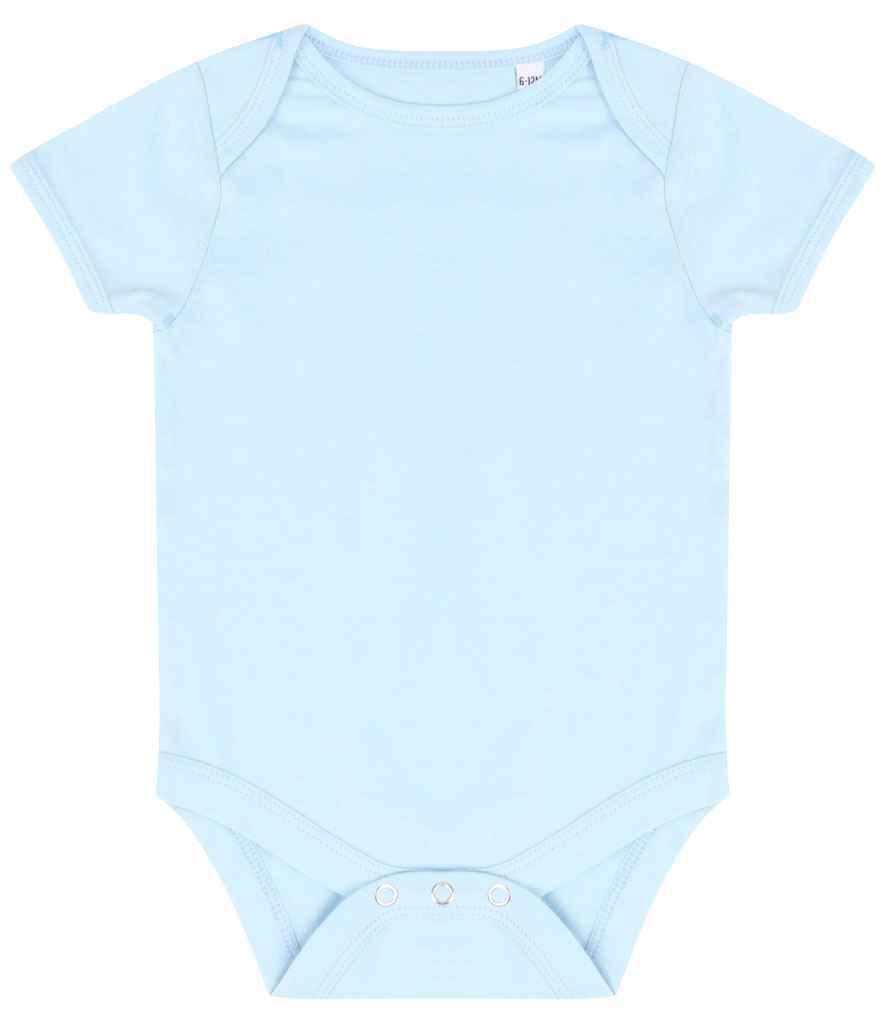 Larkwood Essential Short Sleeve Baby Bodysuit – Bulk Orders for Irish Businesses | Fou Tees Ireland