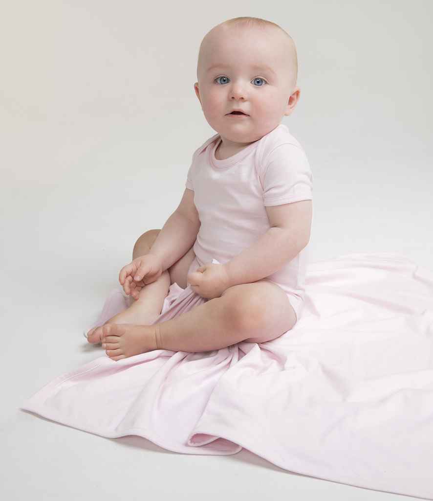 Larkwood Essential Short Sleeve Baby Bodysuit – Bulk Orders for Irish Businesses | Fou Tees Ireland