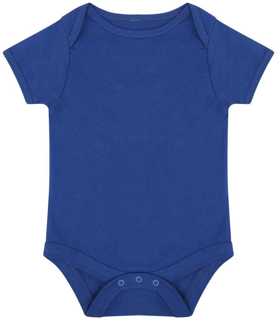Larkwood Essential Short Sleeve Baby Bodysuit – Bulk Orders for Irish Businesses | Fou Tees Ireland Royal Blue 1218