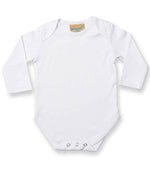 Baby Bodysuit - Larkwood Long Sleeve Baby Bodysuit White 1218