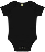 Larkwood Short Sleeve Baby Bodysuit – Comfortable and Durable Babywear Black 1218