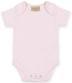 Larkwood Short Sleeve Baby Bodysuit – Comfortable and Durable Babywear Pale Pink 1218