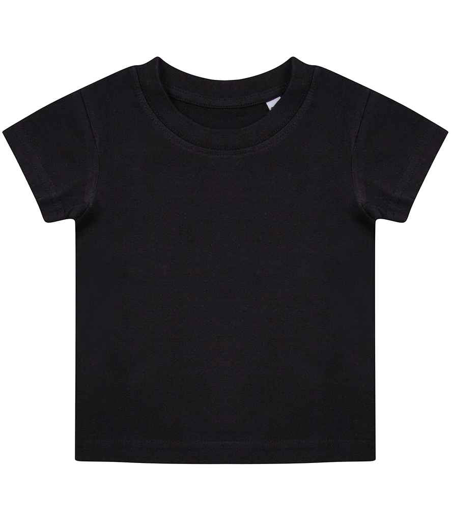 Larkwood Baby/Toddler Organic T-Shirt – Sustainable Apparel for Irish Businesses Black 2436