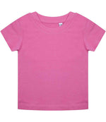 Larkwood Baby/Toddler Organic T-Shirt – Sustainable Apparel for Irish Businesses Bright Pink 2436