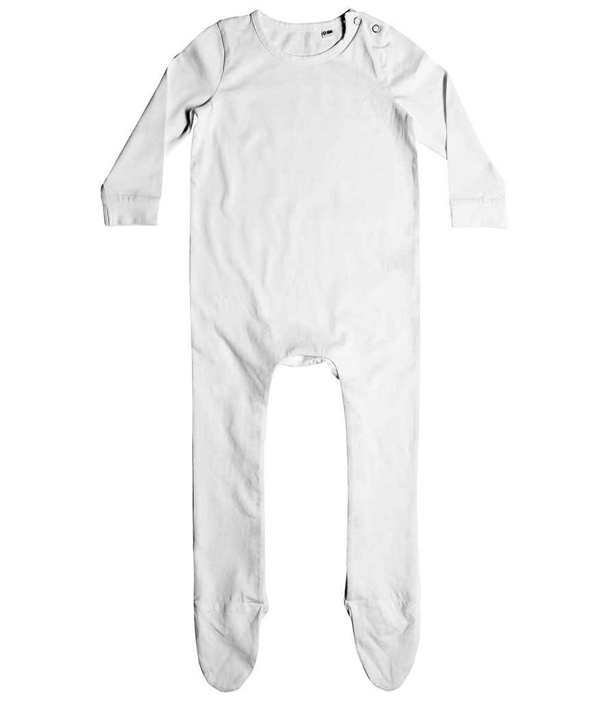 Organic Baby Sleepsuit for Comfort and Care White 1218