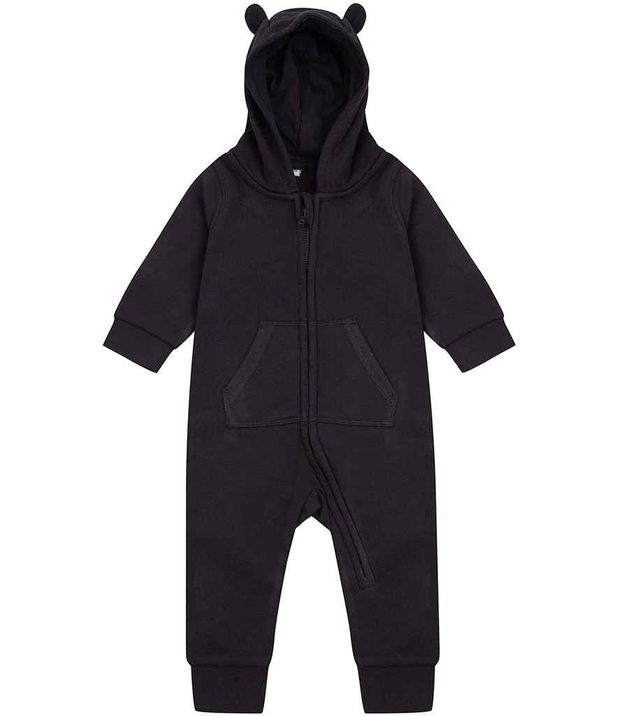 Larkwood Baby/Toddler Fleece All In One Black 2436