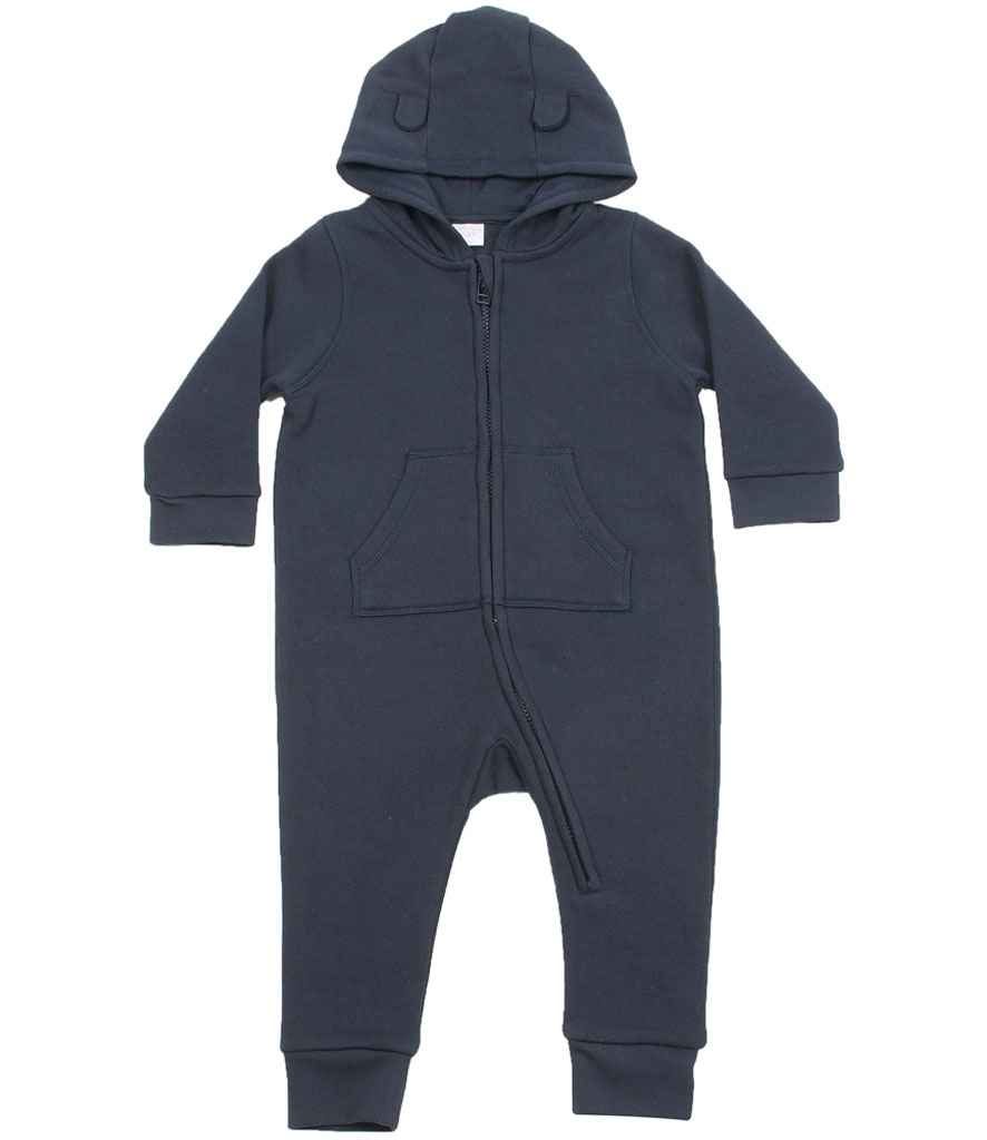 Larkwood Baby/Toddler Fleece All In One Navy 2436
