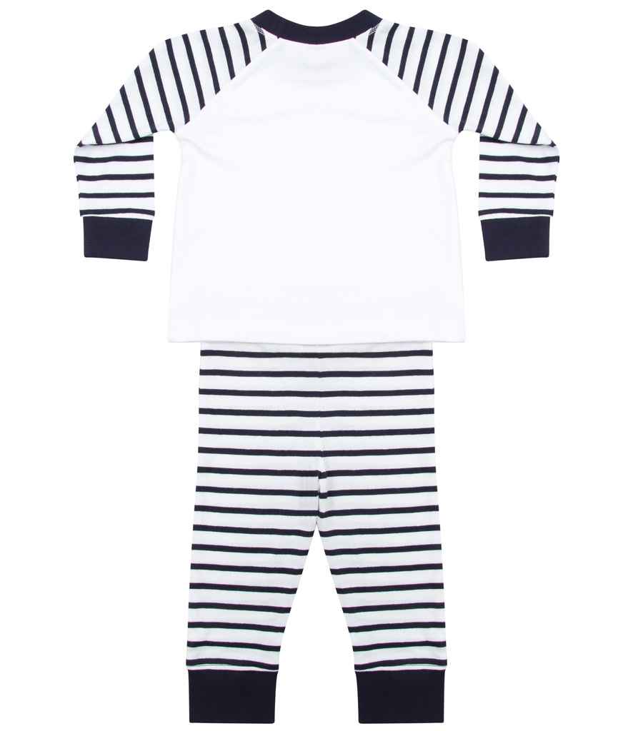 Larkwood Baby Toddler Striped Pyjamas – Comfortable Sleepwear for Little Ones