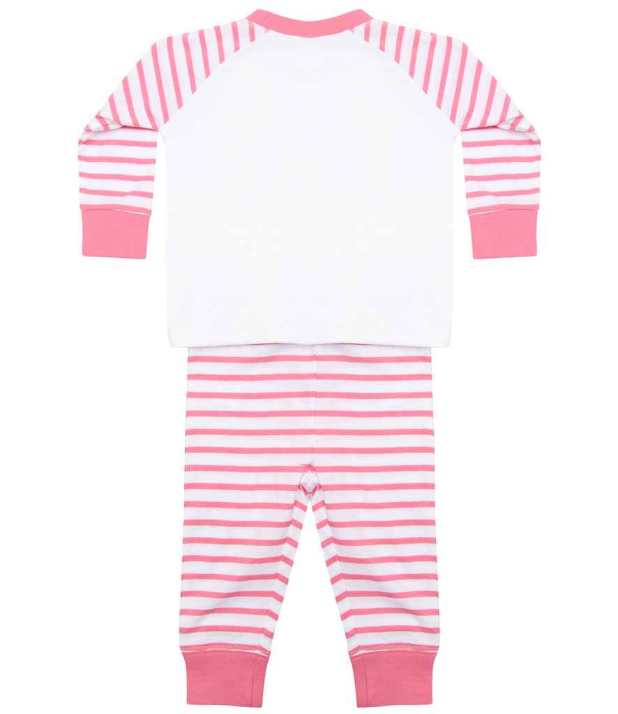Larkwood Baby Toddler Striped Pyjamas – Comfortable Sleepwear for Little Ones