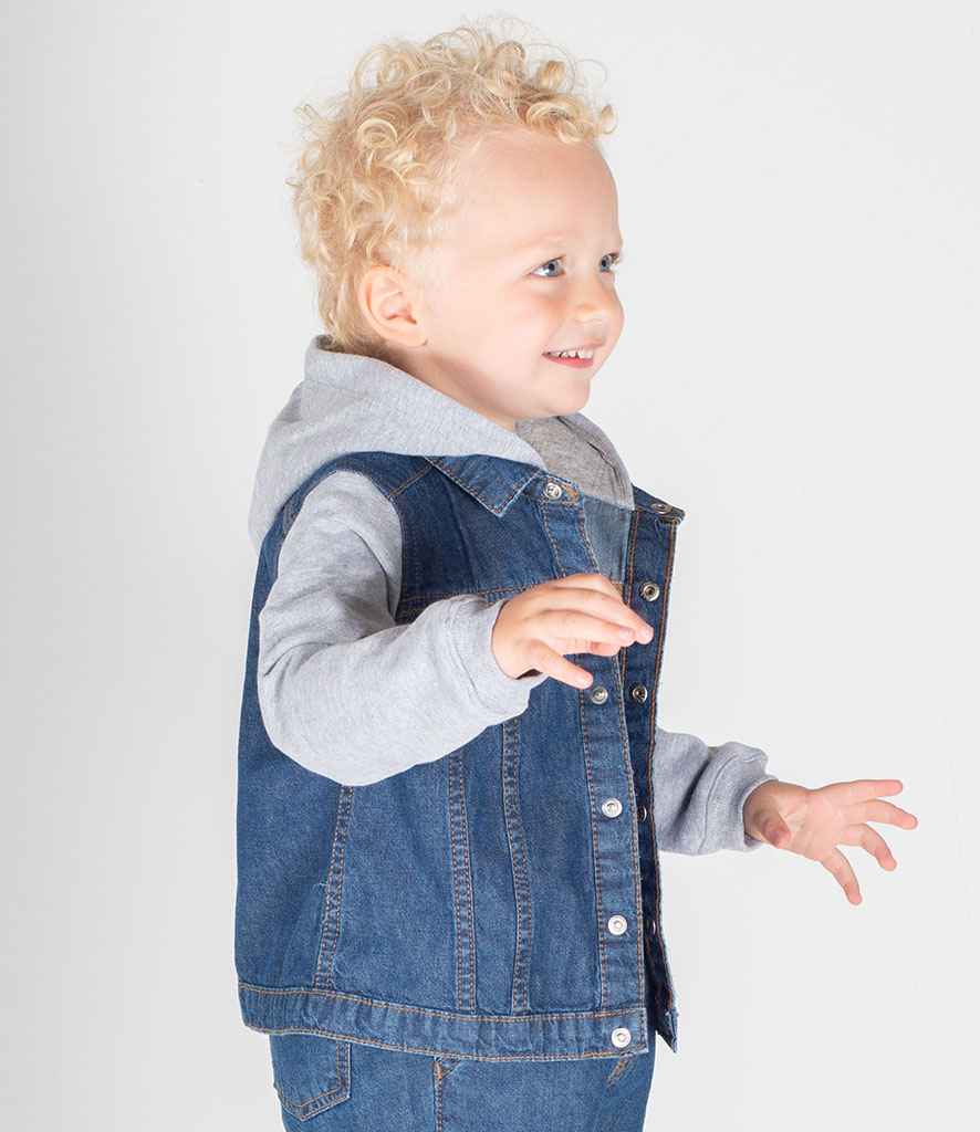 Larkwood Kids Denim Jacket | Durable Kidswear from Fou Tees Ireland