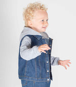 Larkwood Kids Denim Jacket | Durable Kidswear from Fou Tees Ireland