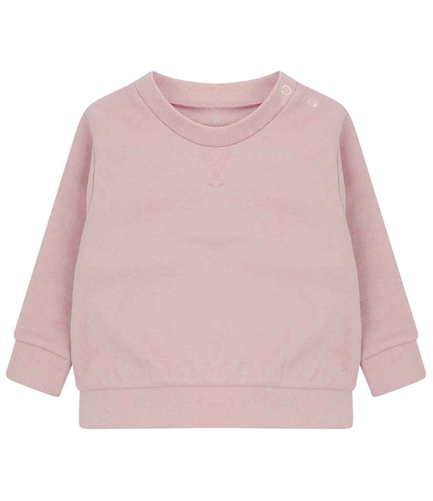 Larkwood Kids Sustainable Sweatshirt – Eco-Friendly Baby & Toddler Wear Soft Pink 5-6
