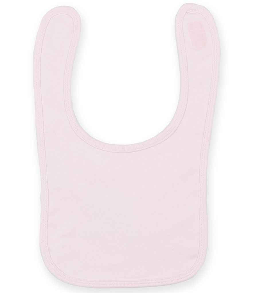 Larkwood Baby Toddler Bib – Quality Bulk Orders from Fou Tees Ireland Pale Pink ONE