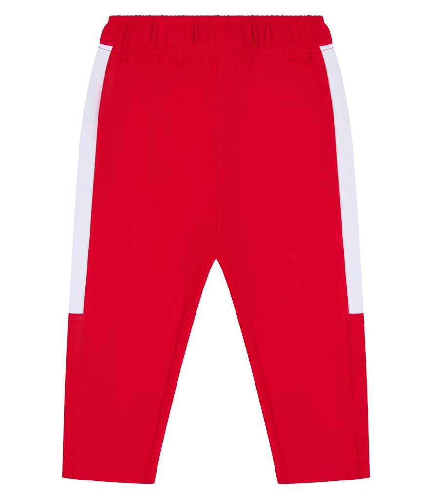 Baby Tracksuit Bottoms for Comfort and Style Red/White 2436