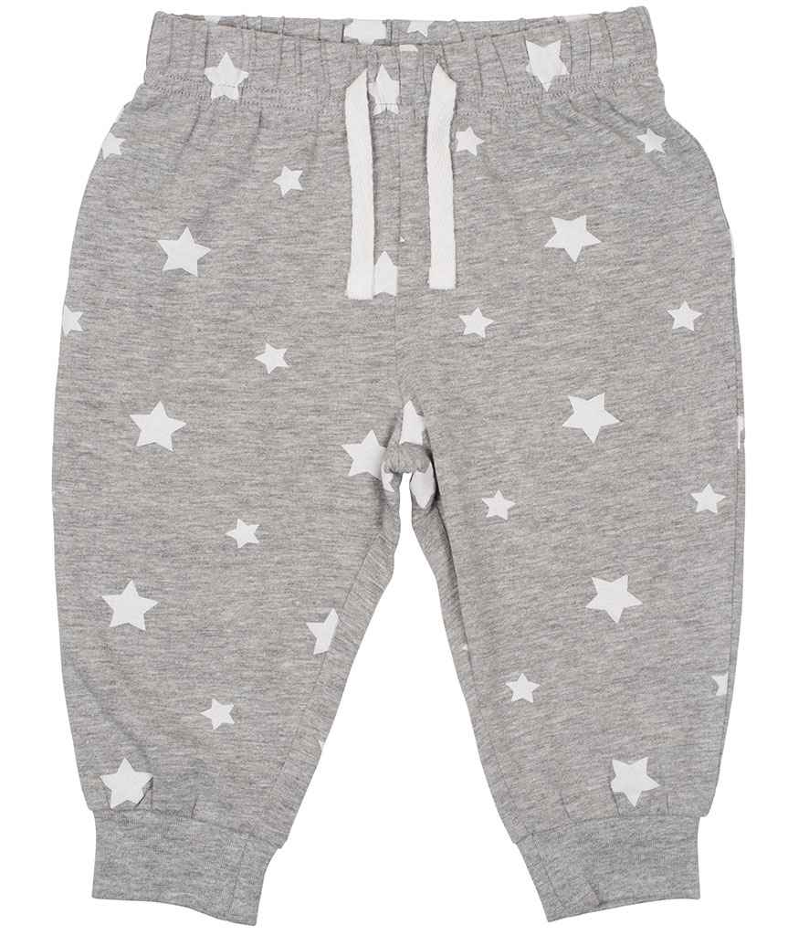 Baby Lounge Pants for Comfort and Style Heather Grey/White Stars 3-4