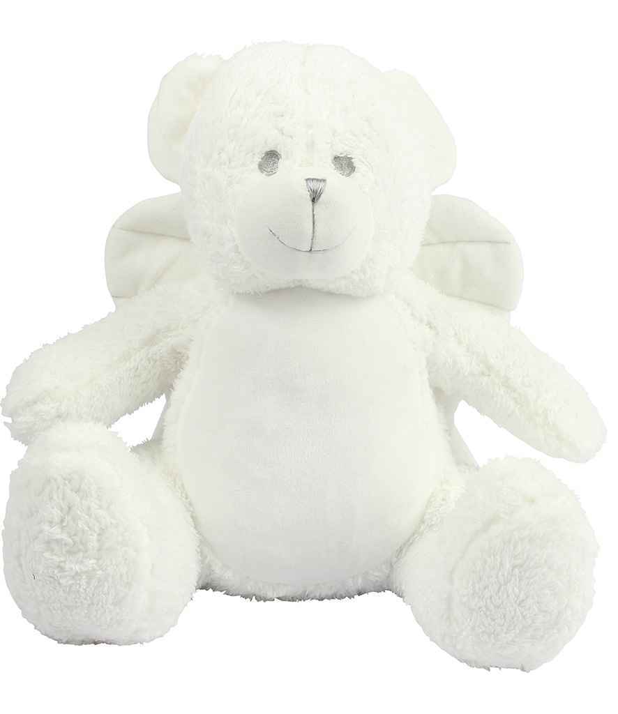 Mumbles Zippie Angel Soft Plush Bear – Customisable Photo Gift