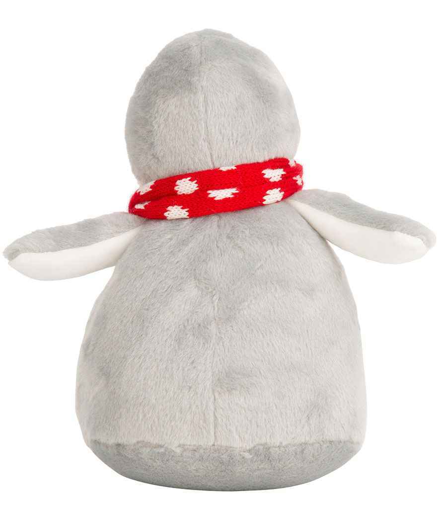 Mumbles Zippie Penguin Soft Plush Toy with Decoration Options