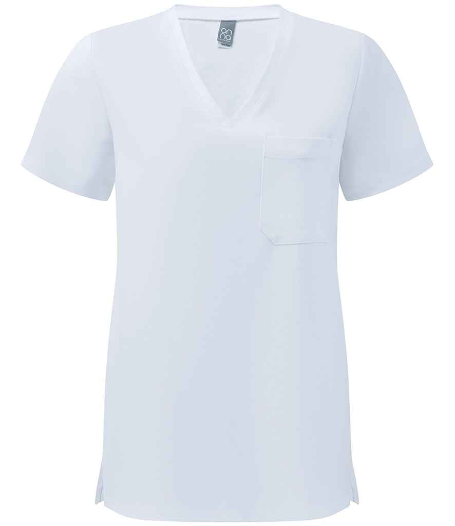 Ladies Stretch Tunic - Onna by Premier Ladies Limitless Onna-Stretch Tunic Vital White 5XL