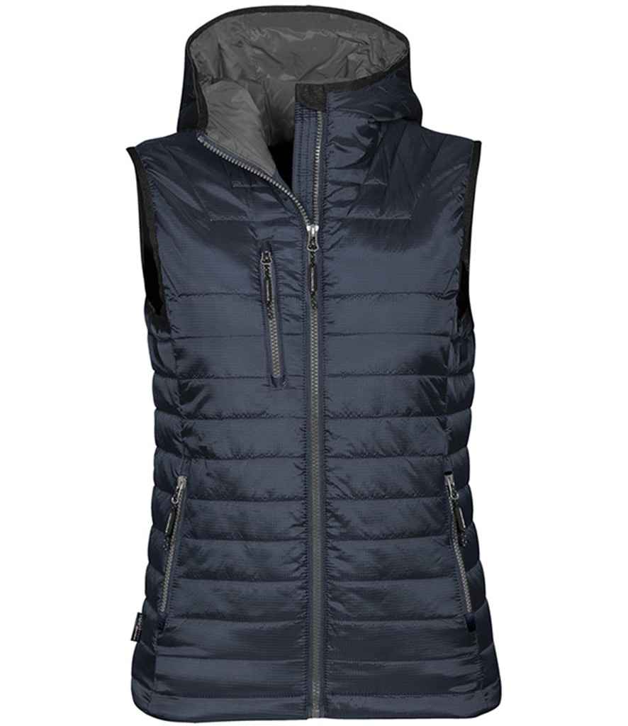 Stormtech Ladies Gravity Bodywarmer – Lightweight, Thermal Outdoor Gilet Navy/Charcoal XXL