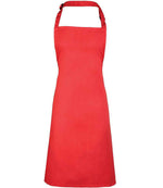 Premier Colours Bib Apron - Durable and Adjustable Apron for Hospitality and Catering