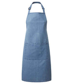 Premier Colours Bib Apron with Pocket – Durable and Practical Apron for Hospitality and Catering