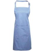 Premier Colours Bib Apron with Pocket – Durable and Practical Apron for Hospitality and Catering