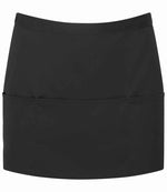 Premier Colours 3 Pocket Apron – Durable and Practical Apron by Premier Black ONE