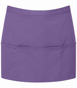 Premier Colours 3 Pocket Apron – Durable and Practical Apron by Premier Purple ONE