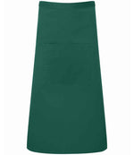 Premier Colours Bar Apron - Durable Hospitality Apron by Premier Bottle Green ONE