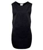 Premier Long Pocket Tabard | Durable Healthcare & Catering Tabard Black XL