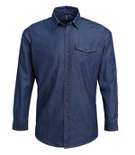 Premier Jeans Stitch Denim Shirt - Durable Denim Shirt for Business and Casual Wear