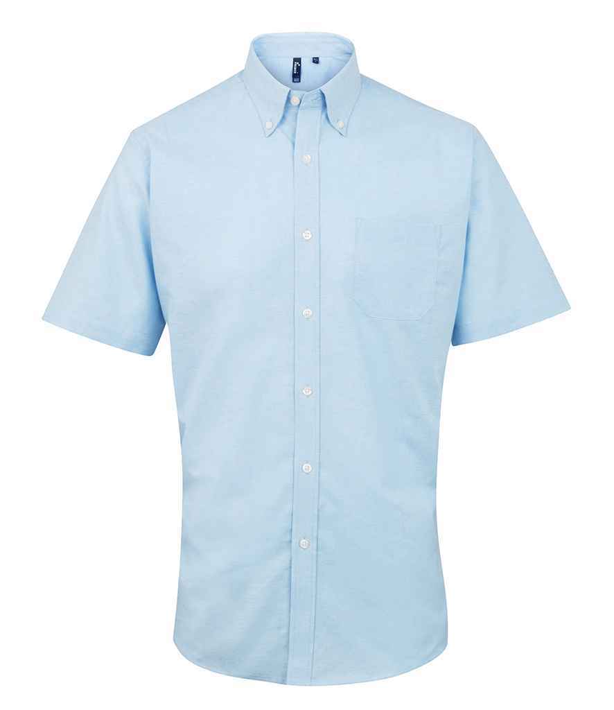 Premier Signature Short Sleeve Oxford Shirt - Quality Workwear by Premier